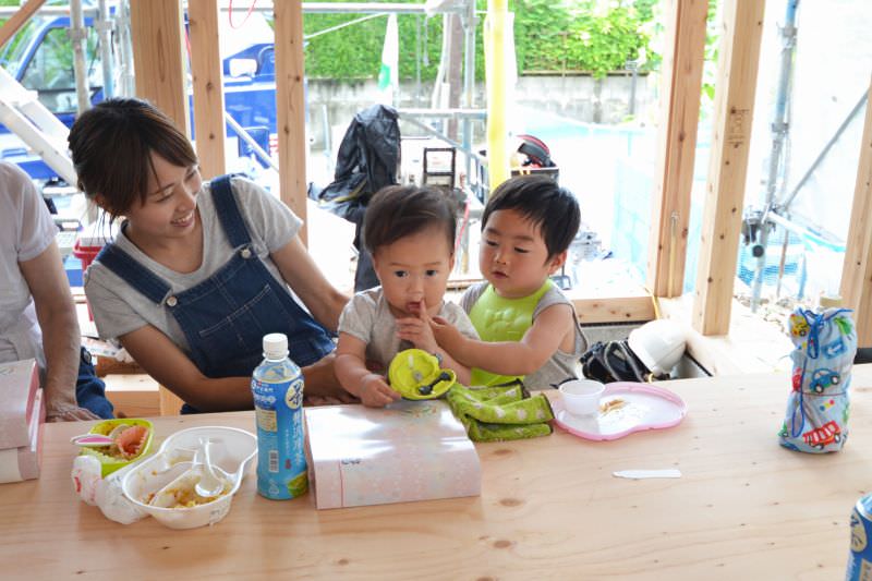 福岡市南区柏原02　注文住宅建築現場リポート⑥　～上棟式～