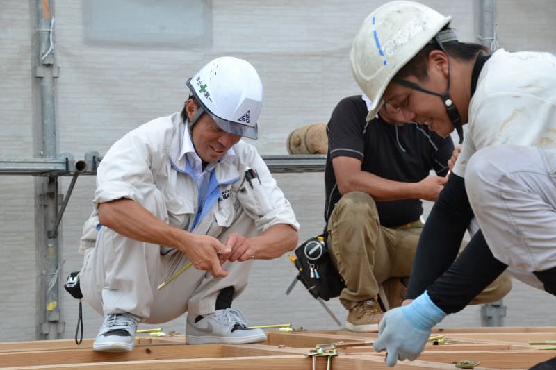 福岡市南区柏原02　注文住宅建築現場リポート⑥　～上棟式～