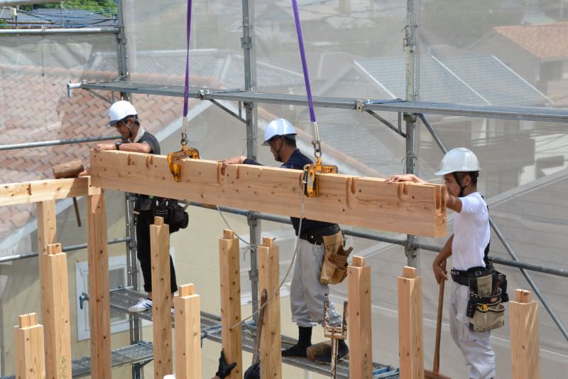 福岡市南区柏原02　注文住宅建築現場リポート⑥　～上棟式～