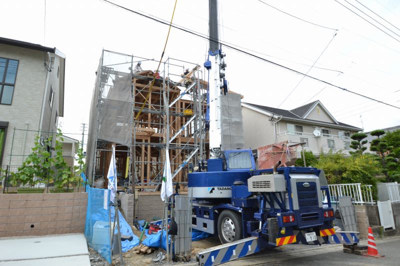 福岡市南区柏原02　注文住宅建築現場リポート⑥　～上棟式～