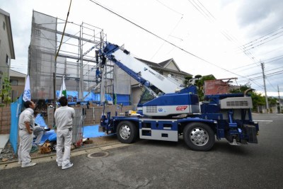 福岡市南区柏原02　注文住宅建築現場リポート⑥　～上棟式～