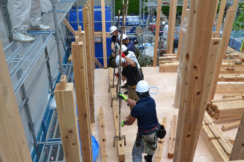 「福岡市南区柏原02」注文住宅現場リポート⑥【上棟式】