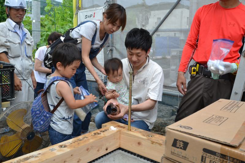 福岡市南区柏原02　注文住宅建築現場リポート⑥　～上棟式～