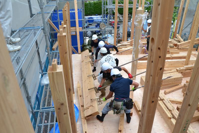 「福岡市南区柏原02」注文住宅現場リポート⑥【上棟式】