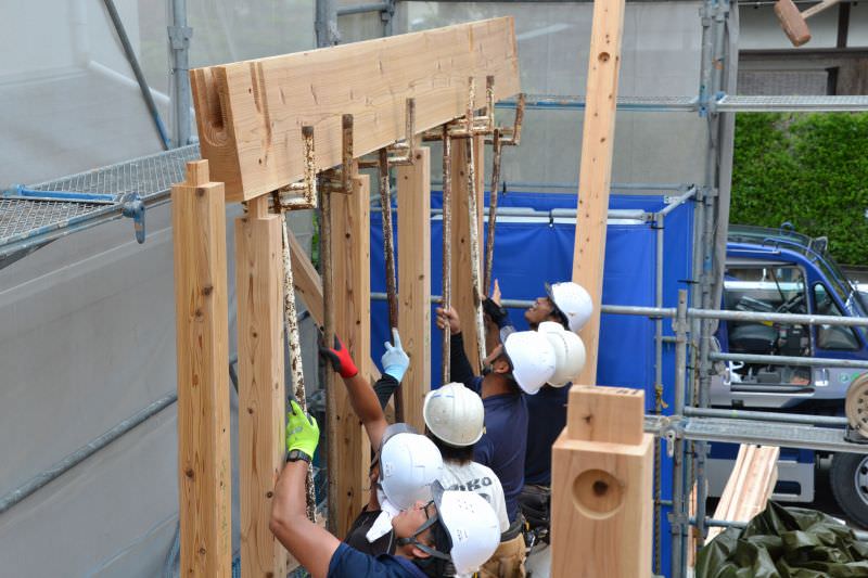 福岡市南区柏原02　注文住宅建築現場リポート⑥　～上棟式～