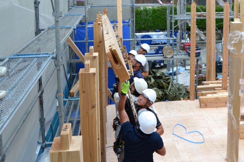 「福岡市南区柏原02」注文住宅現場リポート⑥【上棟式】