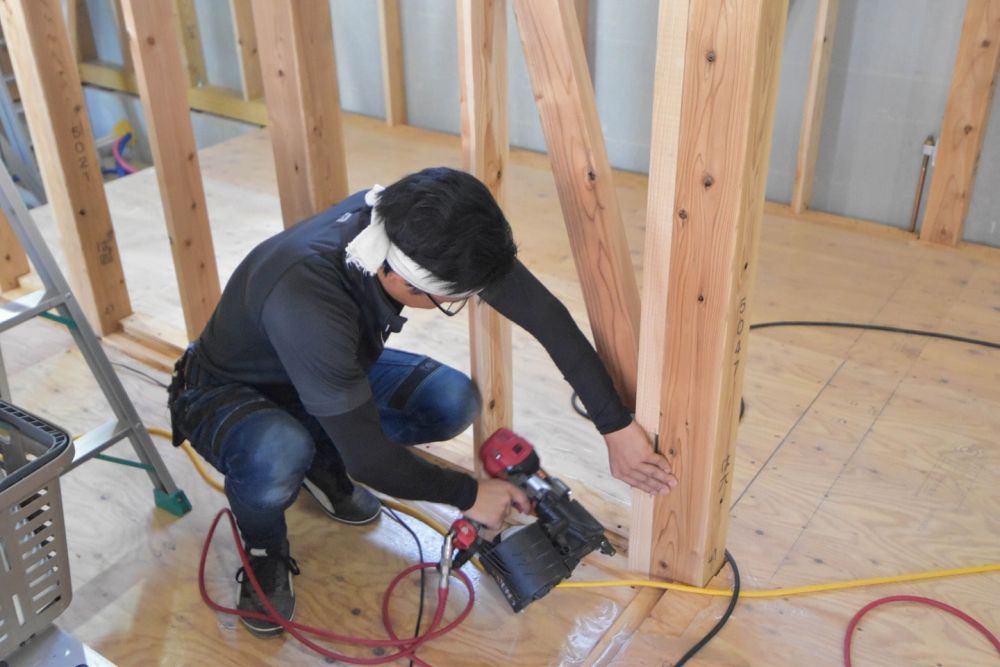 「福岡市南区20」注文住宅現場リポート④【木工事】【下地】