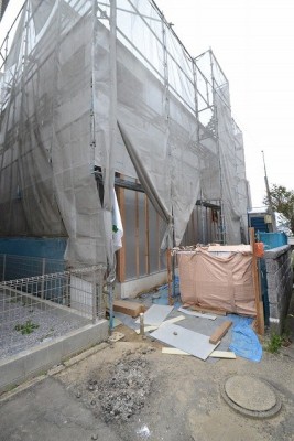 福岡市南区14　注文住宅建築現場リポート⑧