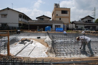 福岡県那珂川市道善01　注文住宅建築現場リポート④