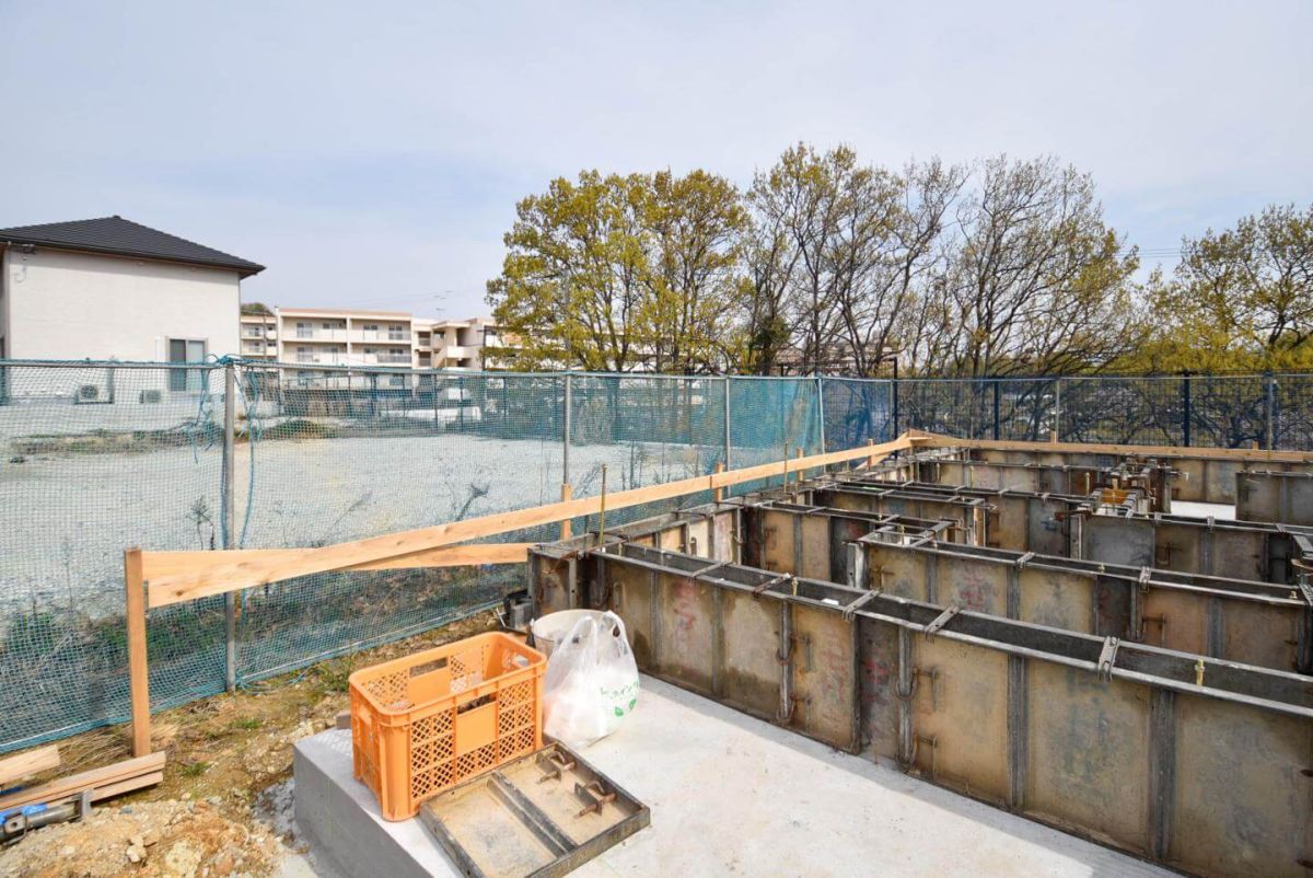 「飯塚市有安字鳥羽01」注文住宅現場リポート②【基礎工事】【立ち上がりコン】