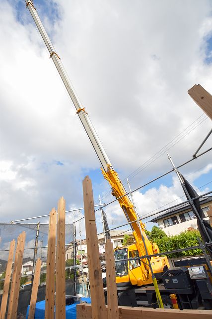 福岡市城南区03　注文住宅建築現場リポート④　～祝・上棟式 １日目～