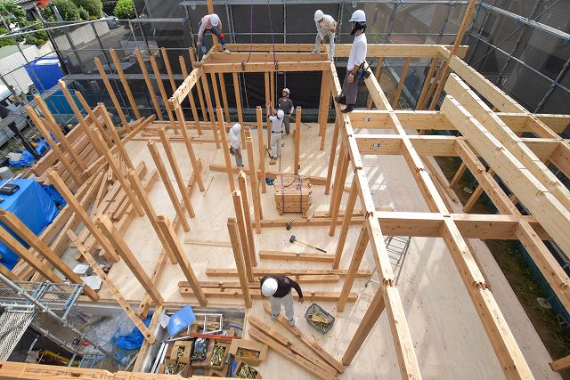 「福岡市城南区03」注文住宅現場リポート④【上棟式】