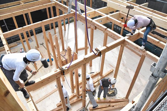 「福岡市城南区03」注文住宅現場リポート④【上棟式】