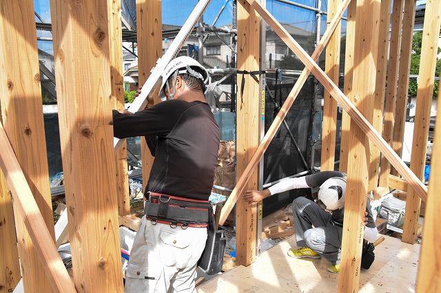 「福岡市城南区03」注文住宅現場リポート④【上棟式】