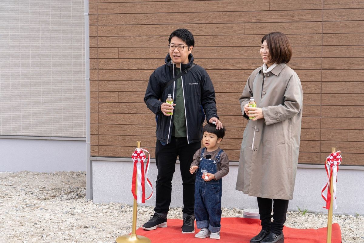 福岡県筑紫野市12　注文住宅建築現場リポート⑦　～お引き渡し式〜