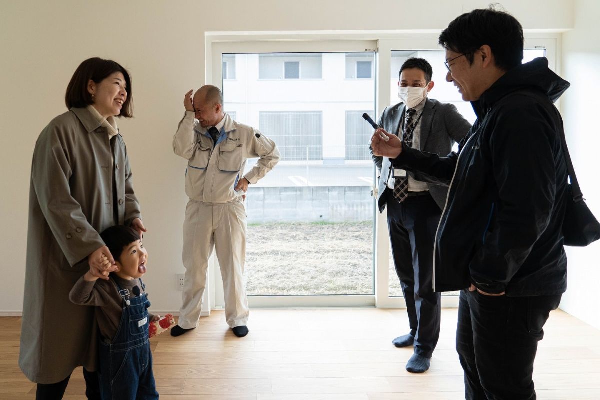 福岡県筑紫野市12　注文住宅建築現場リポート⑦　～お引き渡し式〜