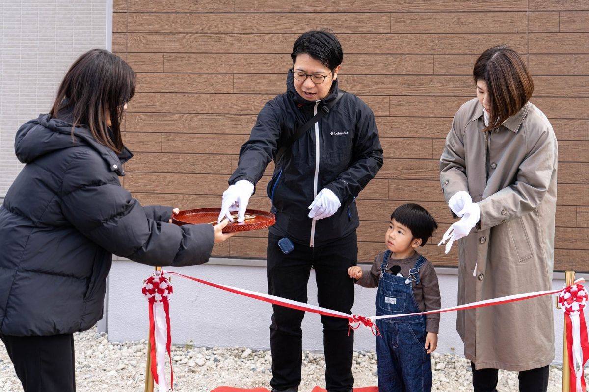 福岡県筑紫野市12　注文住宅建築現場リポート⑦　～お引き渡し式〜