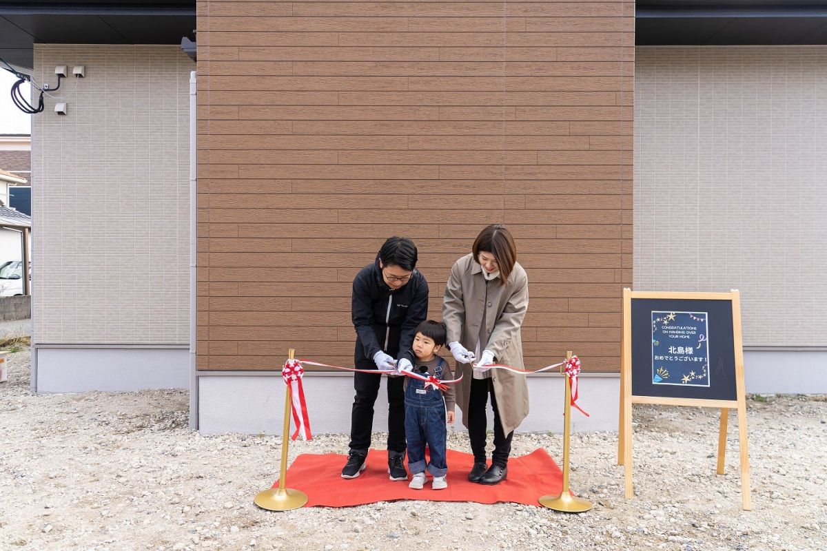 「筑紫野市12」注文住宅現場リポート⑦【お引き渡し式】
