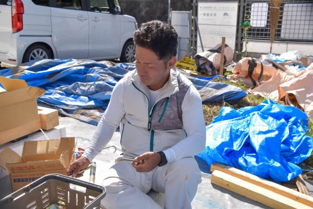 福岡県小郡市05　注文住宅建築現場リポート③　～木工事・土台敷～