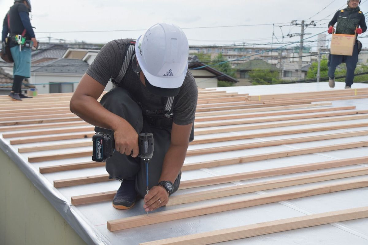 福岡市早良区有田01　注文住宅現場リポート④ ～上棟式・後編～