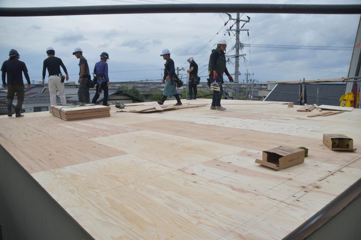 「福岡市早良区有田01」注文住宅現場リポート④【上棟式】