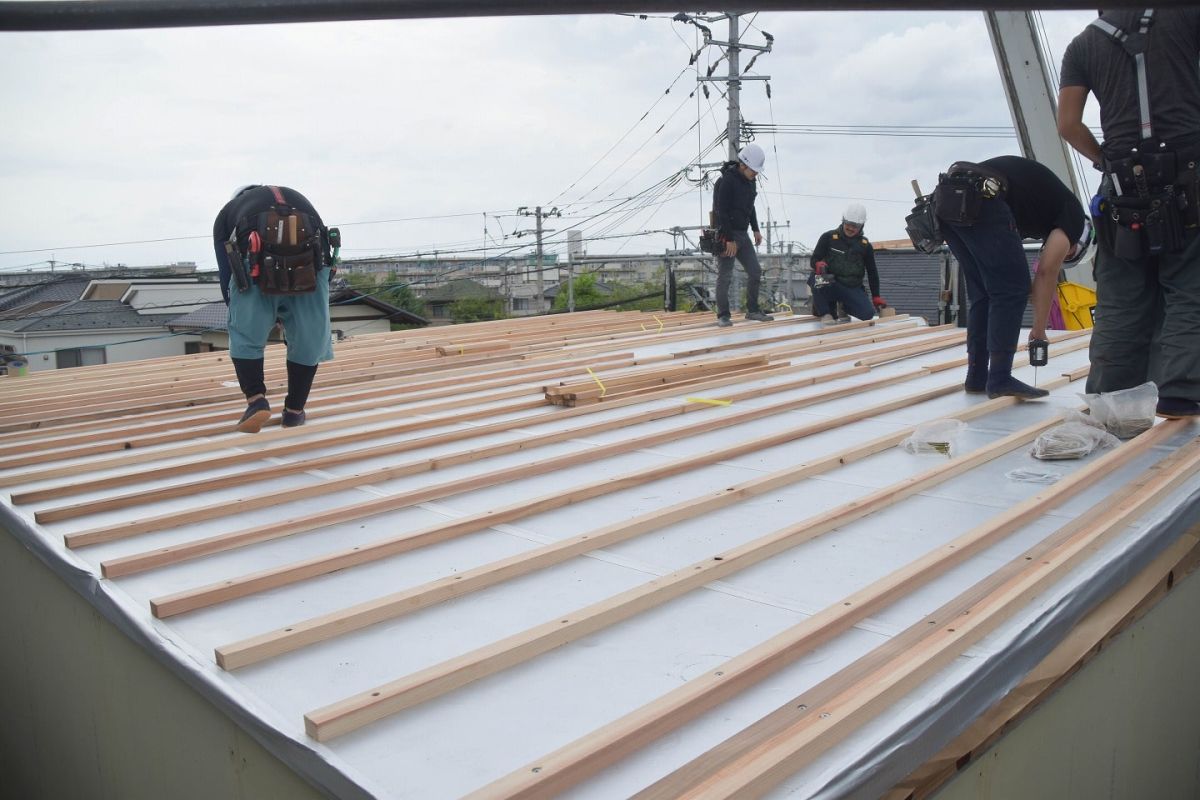 「福岡市早良区有田01」注文住宅現場リポート④【上棟式】