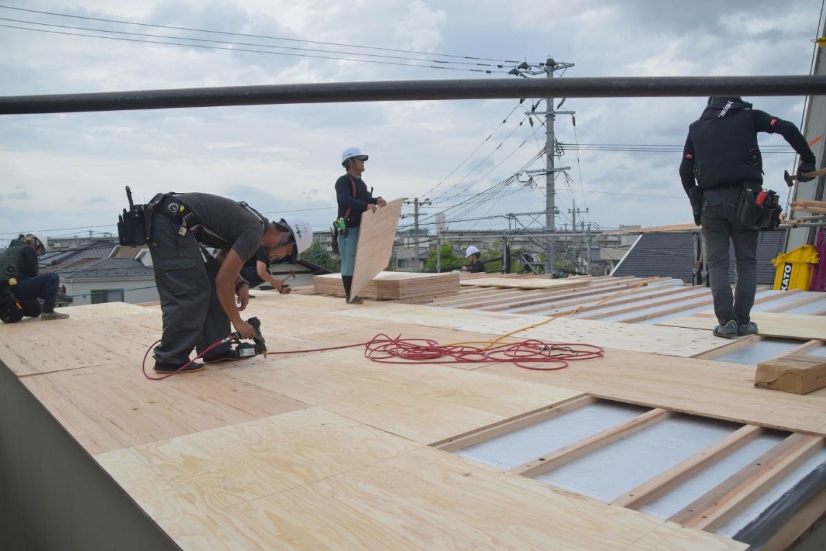 福岡市早良区有田01　注文住宅現場リポート④ ～上棟式・後編～