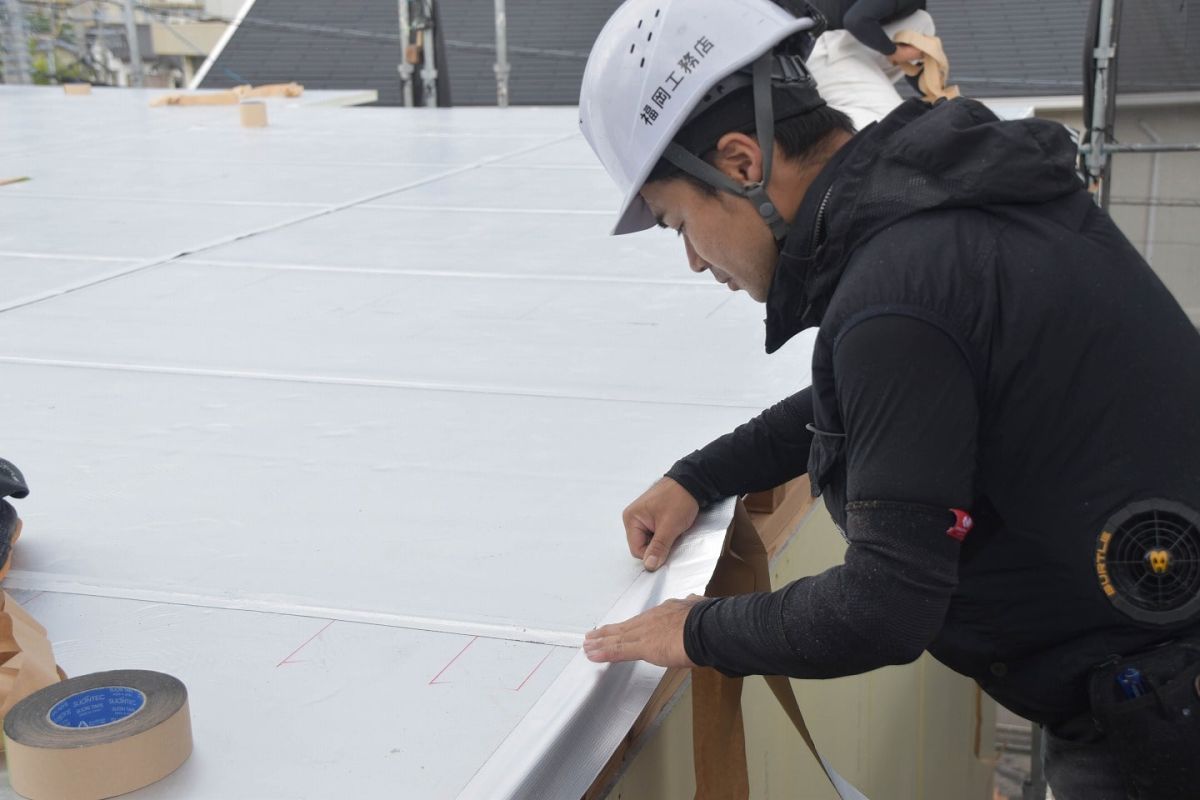 「福岡市早良区有田01」注文住宅現場リポート④【上棟式】