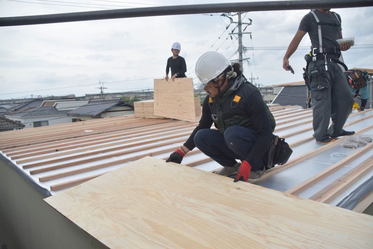 福岡市早良区有田01　注文住宅現場リポート④ ～上棟式・後編～