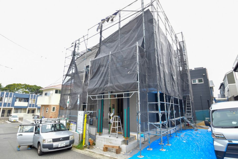 福岡市城南区06　注文住宅建築現場リポート⑨　～木工事・建具枠取り付け～