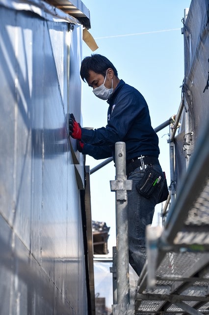 「古賀市03」注文住宅現場リポート⑤【木工事】【外断熱材】