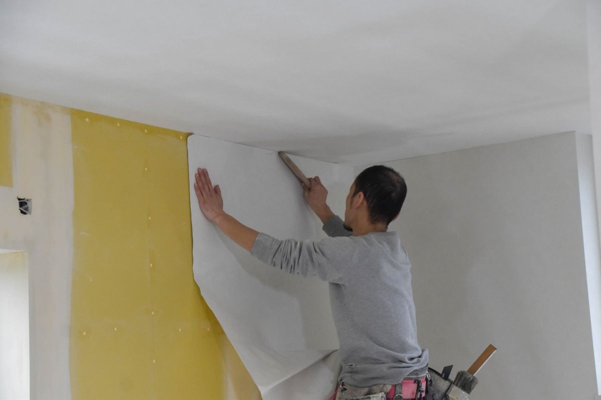 「三井郡大刀洗町04」注文住宅現場リポート⑦【内装工事】【クロス】