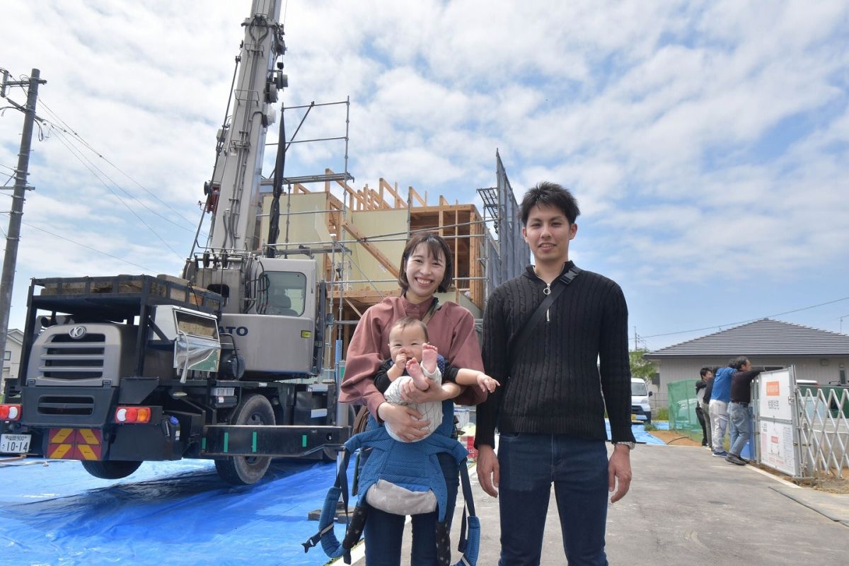 福岡県福津市08　注文住宅建築現場リポート④　～上棟式～