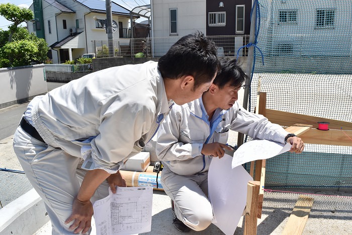 福岡県那珂川市01　注文住宅建築現場リポート②