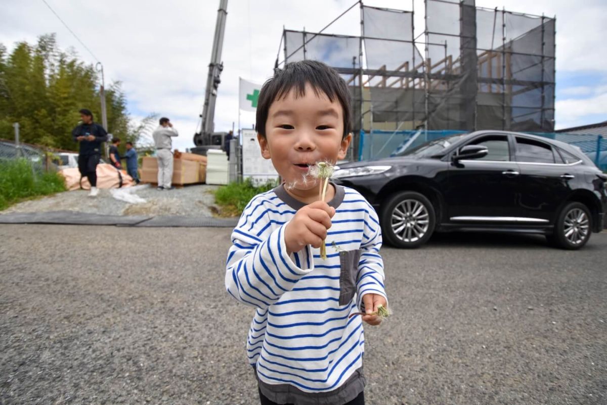 福岡県宮若市01　注文住宅建築現場リポート⑥　～上棟式・番外編～