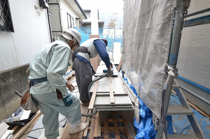 「福岡市城南区南片江03」注文住宅現場リポート⑧