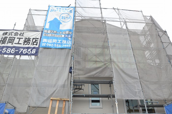 福岡市城南区南片江03　注文住宅建築現場リポート⑧