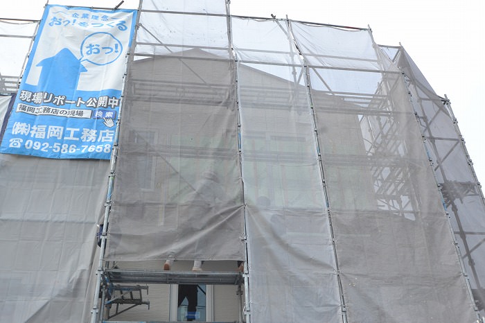 「福岡市城南区南片江03」注文住宅現場リポート⑧