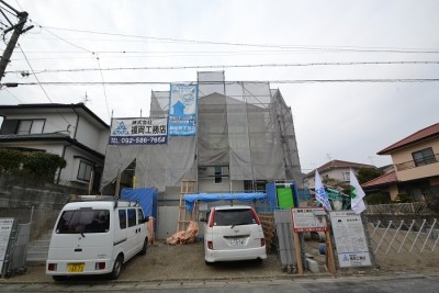 福岡市城南区南片江03　注文住宅建築現場リポート⑧