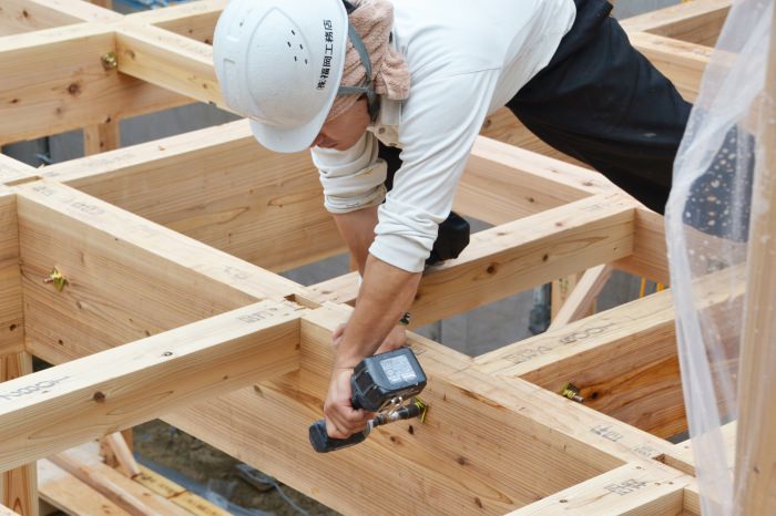 福岡市早良区01　注文住宅建築現場リポート⑥　～上棟式～