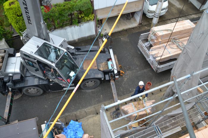 福岡市早良区01　注文住宅建築現場リポート⑥　～上棟式～