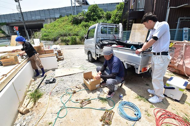 福岡県筑紫野市05　注文住宅建築現場リポート④