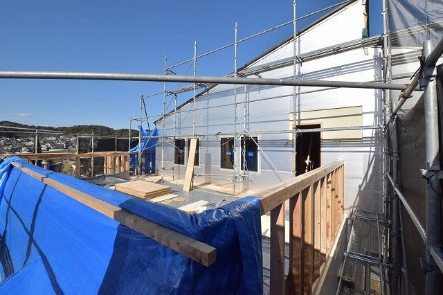 「筑紫野市04」注文住宅現場リポート⑦【木工事】【外断熱材】
