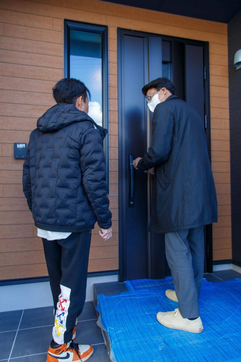 「遠賀郡岡垣町01」注文住宅現場リポート⑦【お引き渡し式】