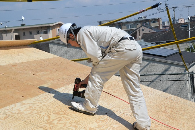 福岡市早良区03　注文住宅建築現場リポート④　～上棟式～