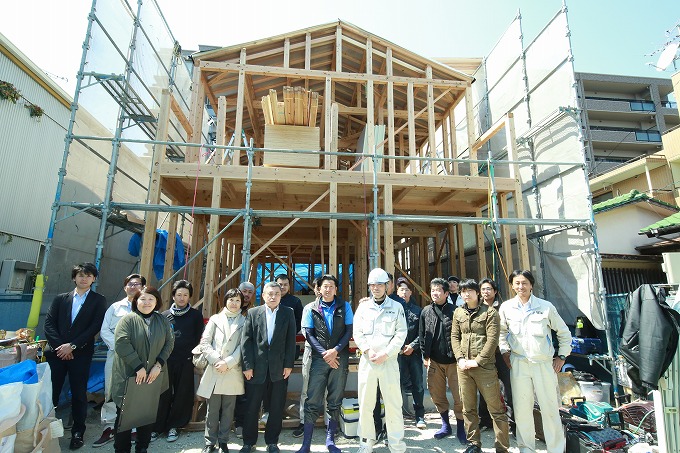 「福岡市早良区03」注文住宅現場リポート④【上棟式】
