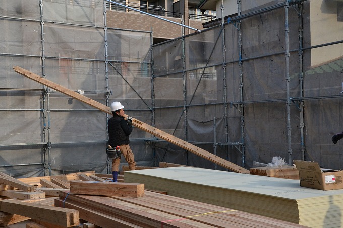 福岡市早良区03　注文住宅建築現場リポート④　～上棟式～