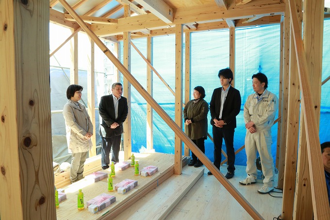 「福岡市早良区03」注文住宅現場リポート④【上棟式】