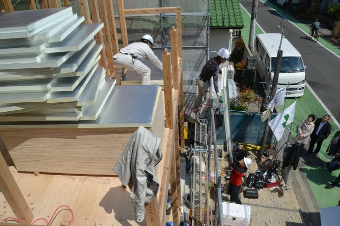 「福岡市早良区03」注文住宅現場リポート④【上棟式】