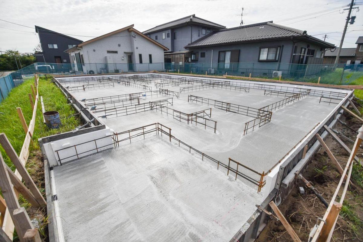 「北九州市若松区01」注文住宅現場リポート②【基礎工事】【土間コン】